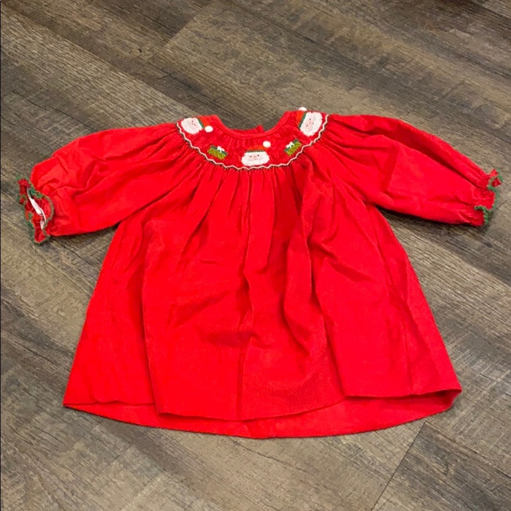 Edgehill Collection Smocked Christmas Dress
